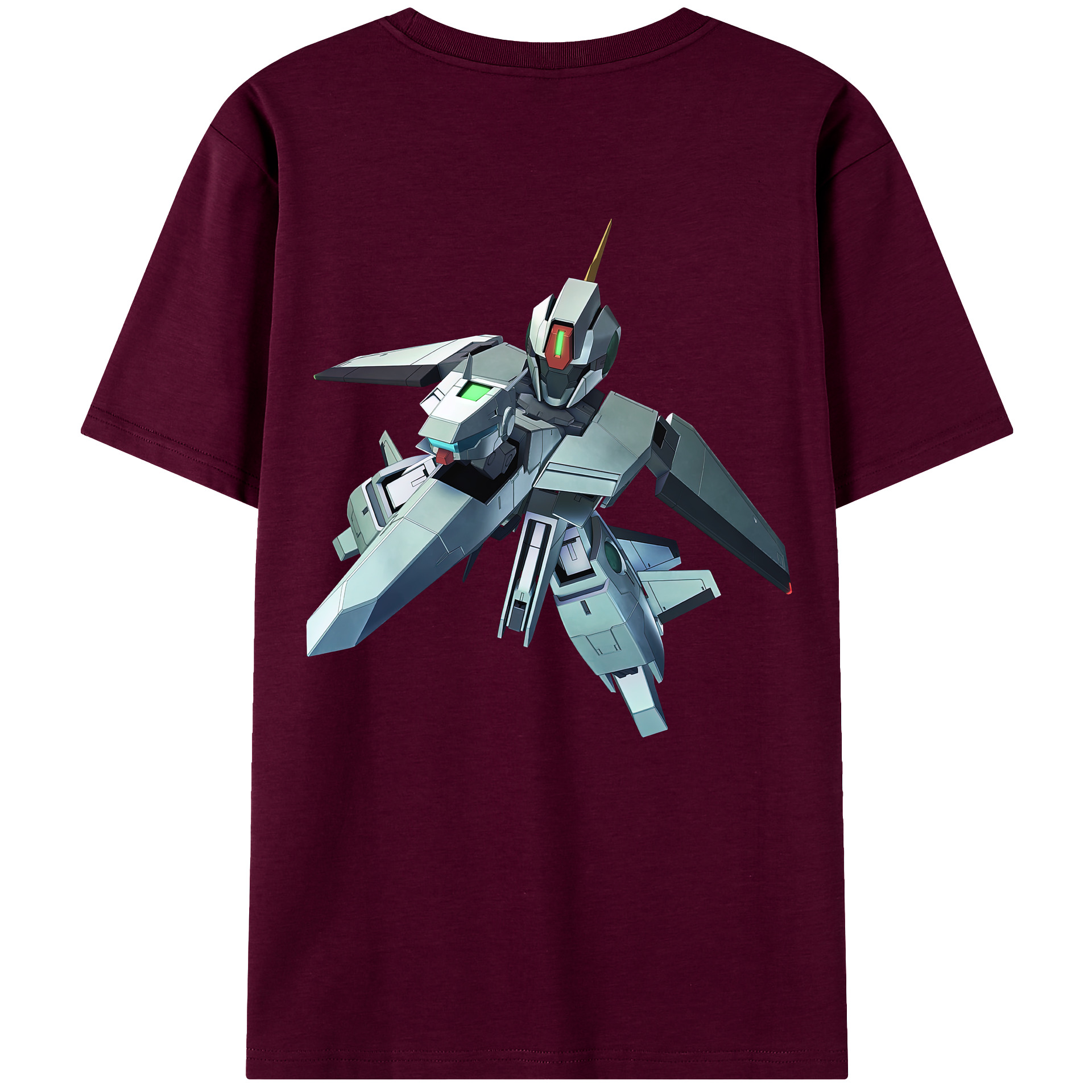 （画像用） 機動戦士ガンダム Mobile Suit Gundam レディース半袖Tシャツ(バックプリント)